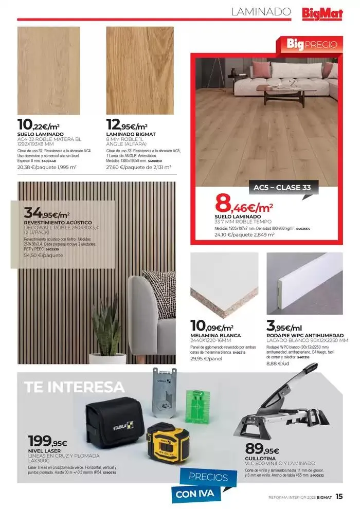 Catálogo de  Precios del folleto válidos hasta el 19/04/25 17 de febrero al 19 de abril 2025 - Página 15