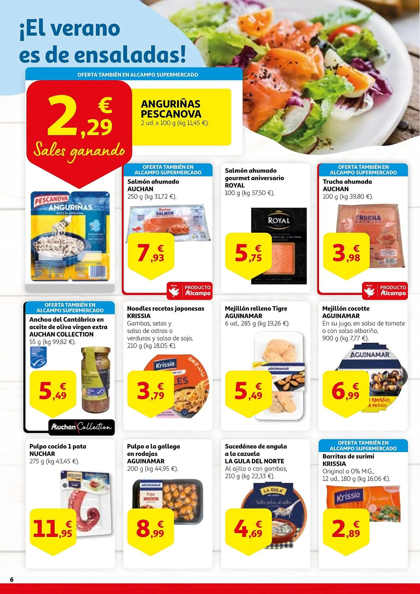 Catálogo de Folleto Alcampo 19 de julio al 31 de julio 2024 - Página 6