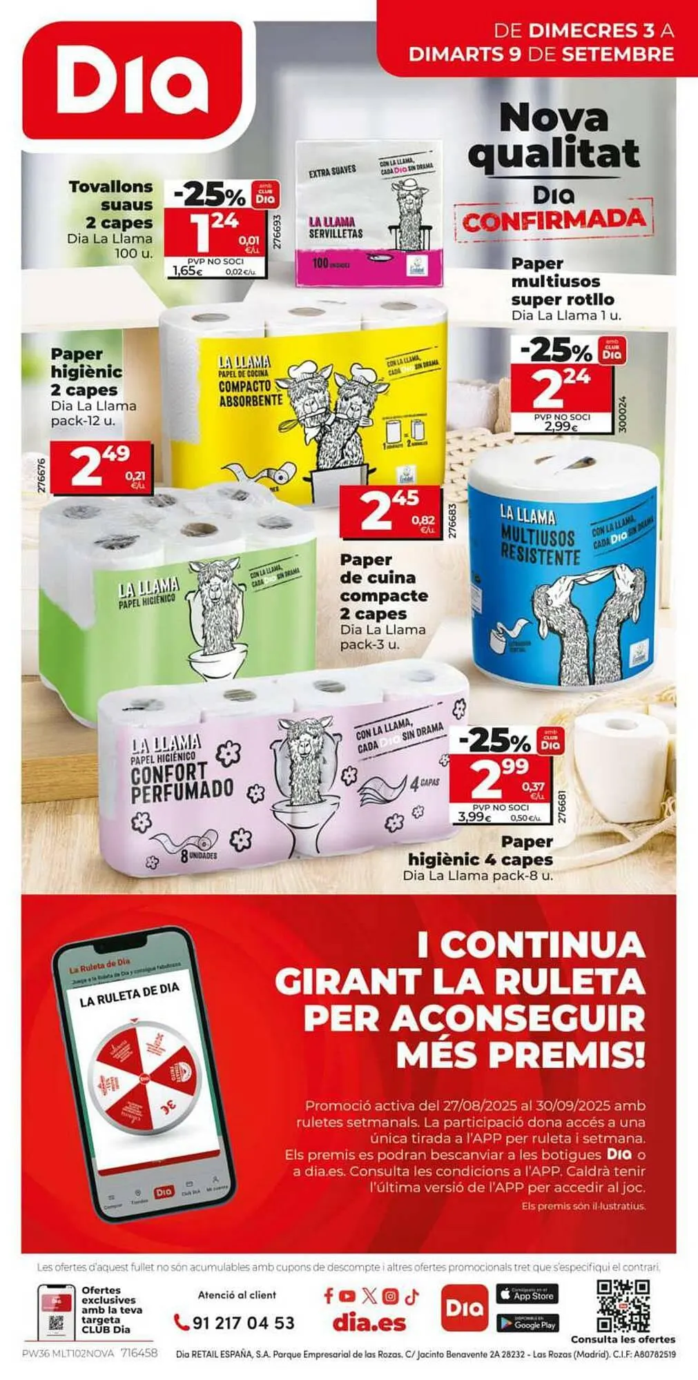 Catálogo de Folleto Dia 3 de septiembre al 9 de septiembre 2025 - Página 12