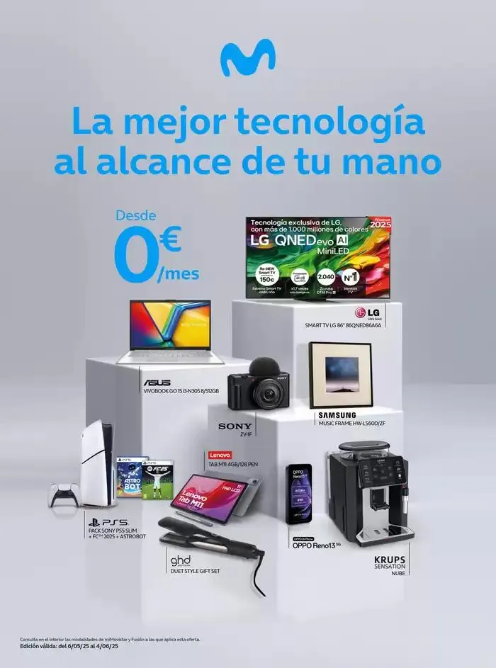 Catálogo de La mejor tecnología al alcance de tu mano 7 de mayo al 4 de junio 2025 - Página 1