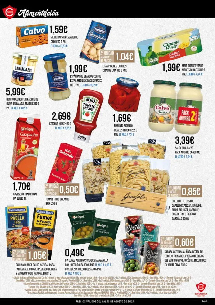 Catálogo de Catálogo Claudio 1 de agosto al 13 de agosto 2024 - Página 9