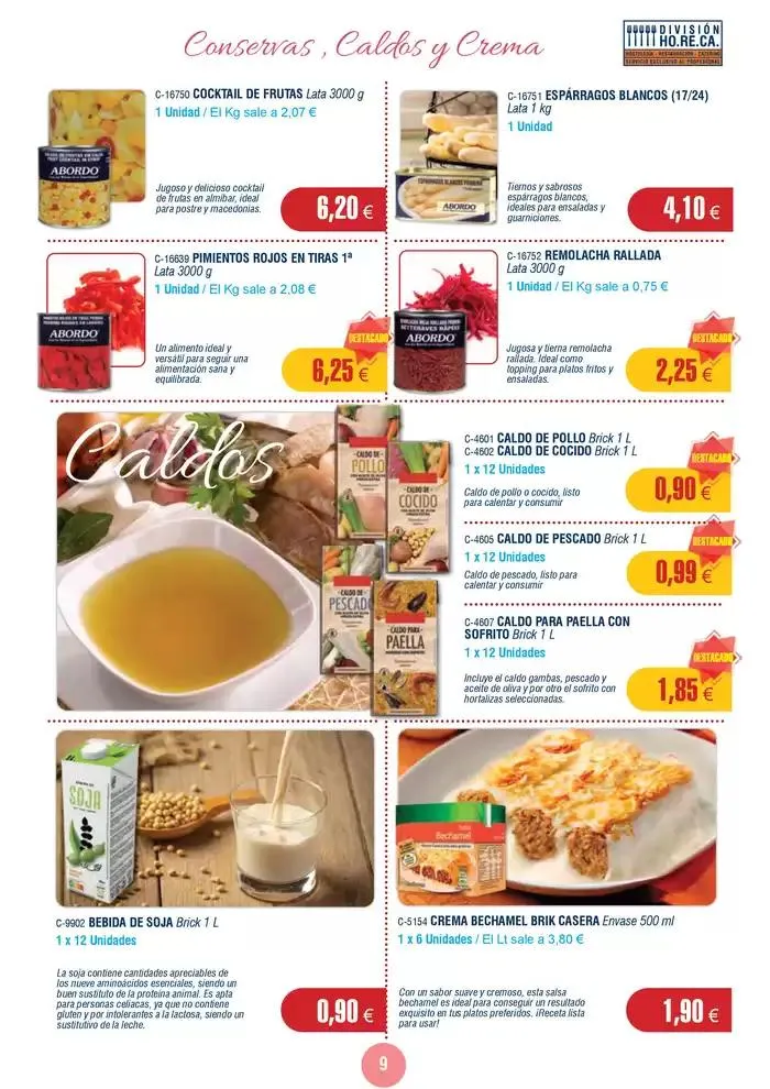 Catálogo de Catálogo general de Refrigerado y Ambiente 24 de marzo al 20 de abril 2025 - Página 9