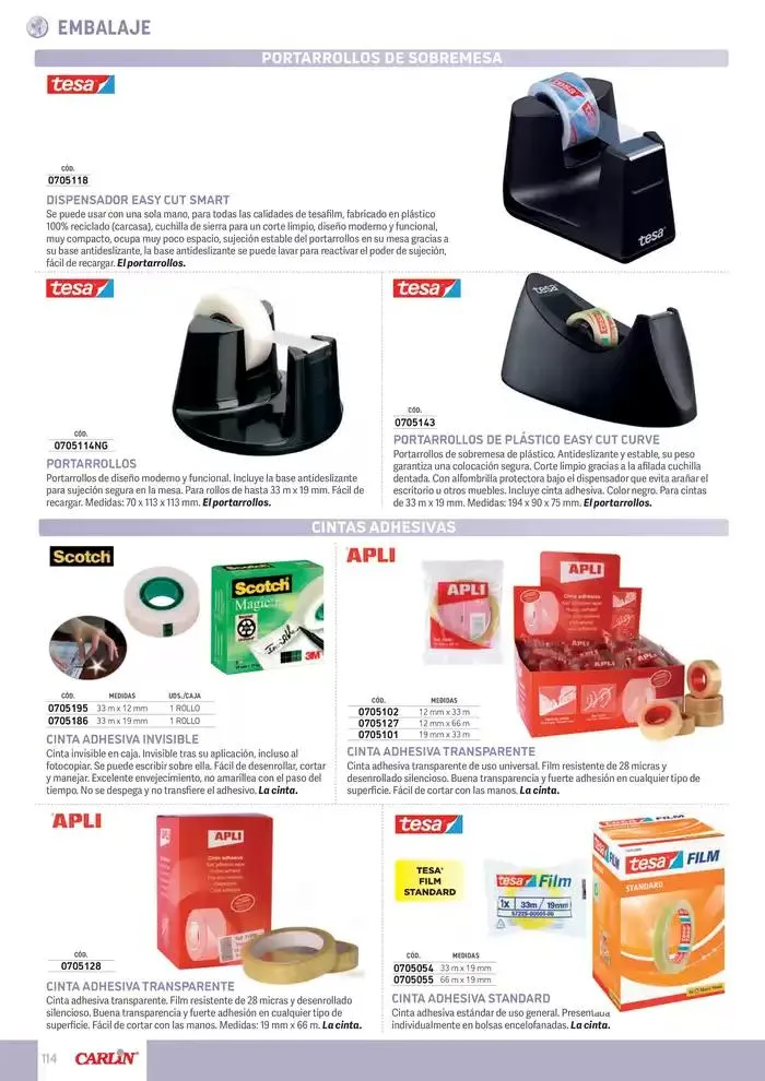 Catálogo de CATÁLOGO 2025 ESENCIAL OFICINA 21 de mayo al 31 de diciembre 2025 - Página 116
