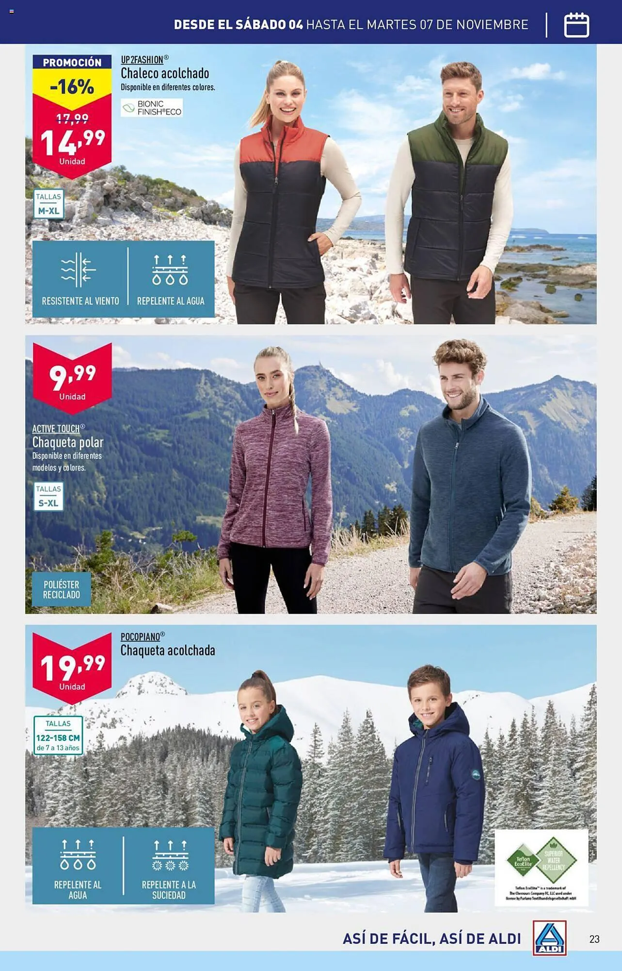 Catálogo de Folleto ALDI 31 de octubre al 7 de noviembre 2023 - Página 23