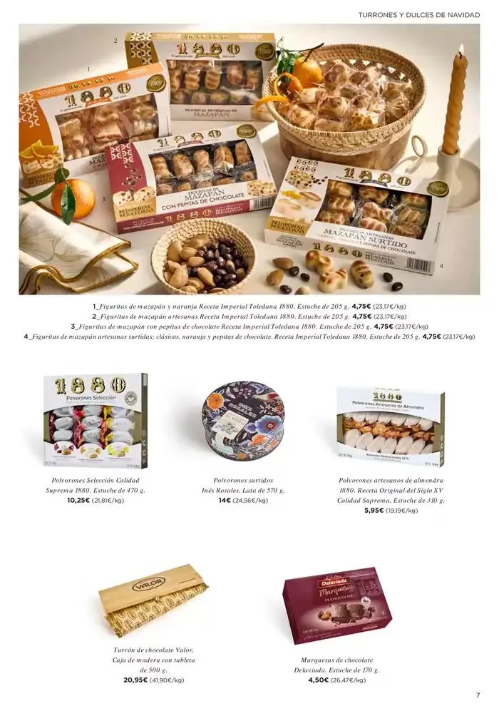 Catálogo de Dulces de Navidad 2024 Canarias 21 de noviembre al 5 de enero 2025 - Página 7