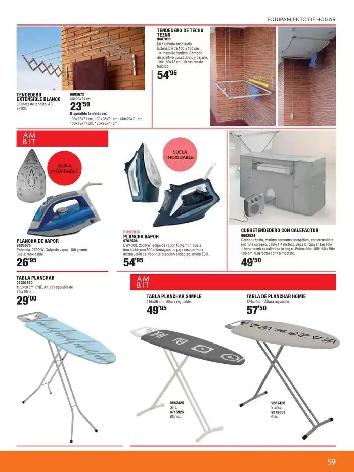 Catálogo de Redescubre el calor del hogar 22 de octubre al 15 de enero 2025 - Página 59