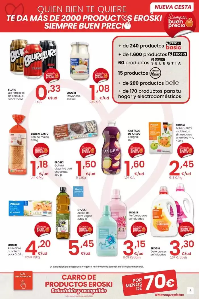 Catálogo de SUMA AHORRO EROSKI CENTER 2 de mayo al 13 de mayo 2025 - Página 3