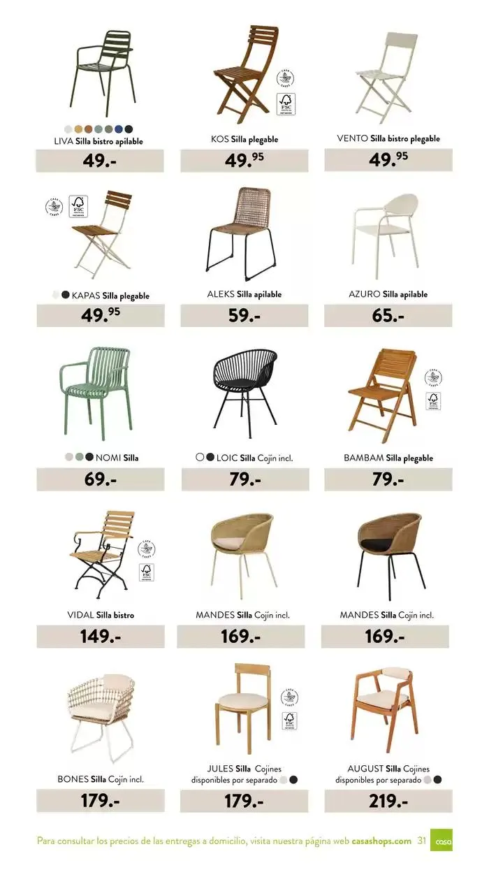 Catálogo de Colección de jardín 2025 3 de marzo al 30 de septiembre 2025 - Página 31