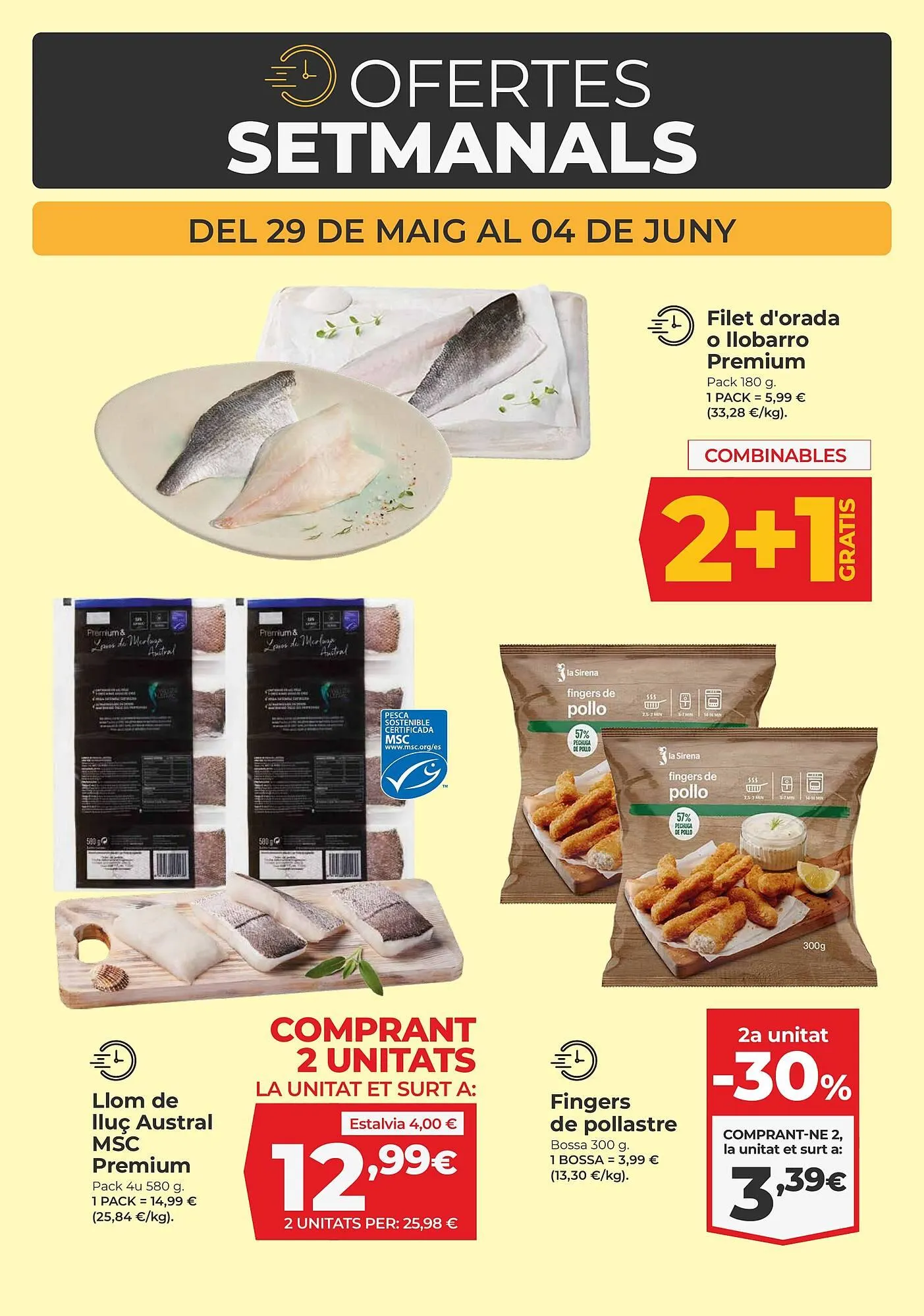 Catálogo de Folleto La Sirena 22 de mayo al 4 de junio 2025 - Página 3