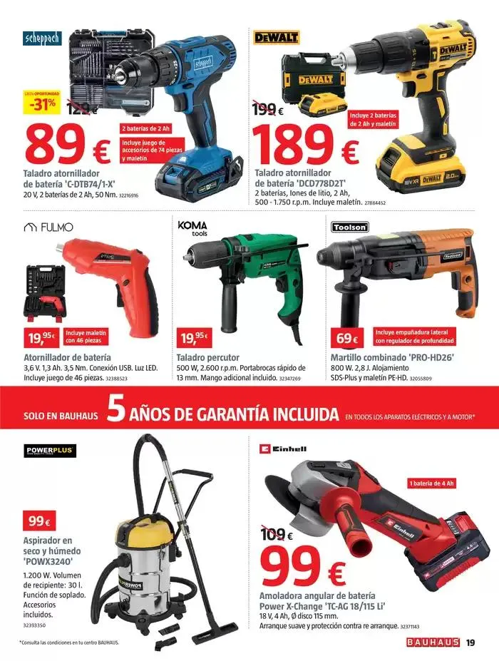 Catálogo de  Bricolaje, reformas, decoración y jardín 8 de mayo al 28 de mayo 2025 - Página 19