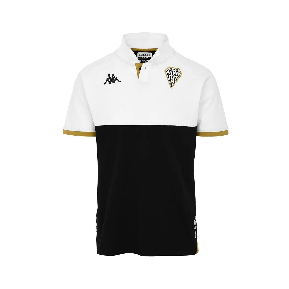 Angat 6 Angers SCO Polo 22/23 Negro Hombre