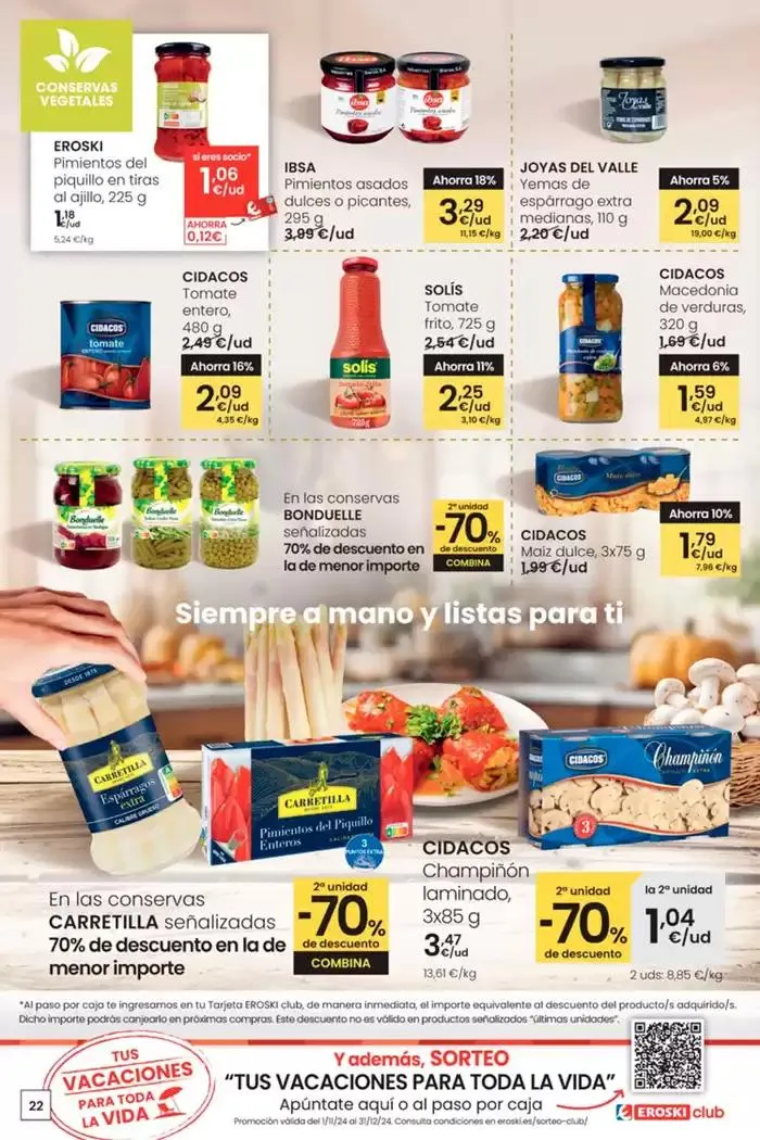 Catálogo de Tenemos más de 500.000 € en cupones de navidad 14 de noviembre al 26 de noviembre 2024 - Página 22