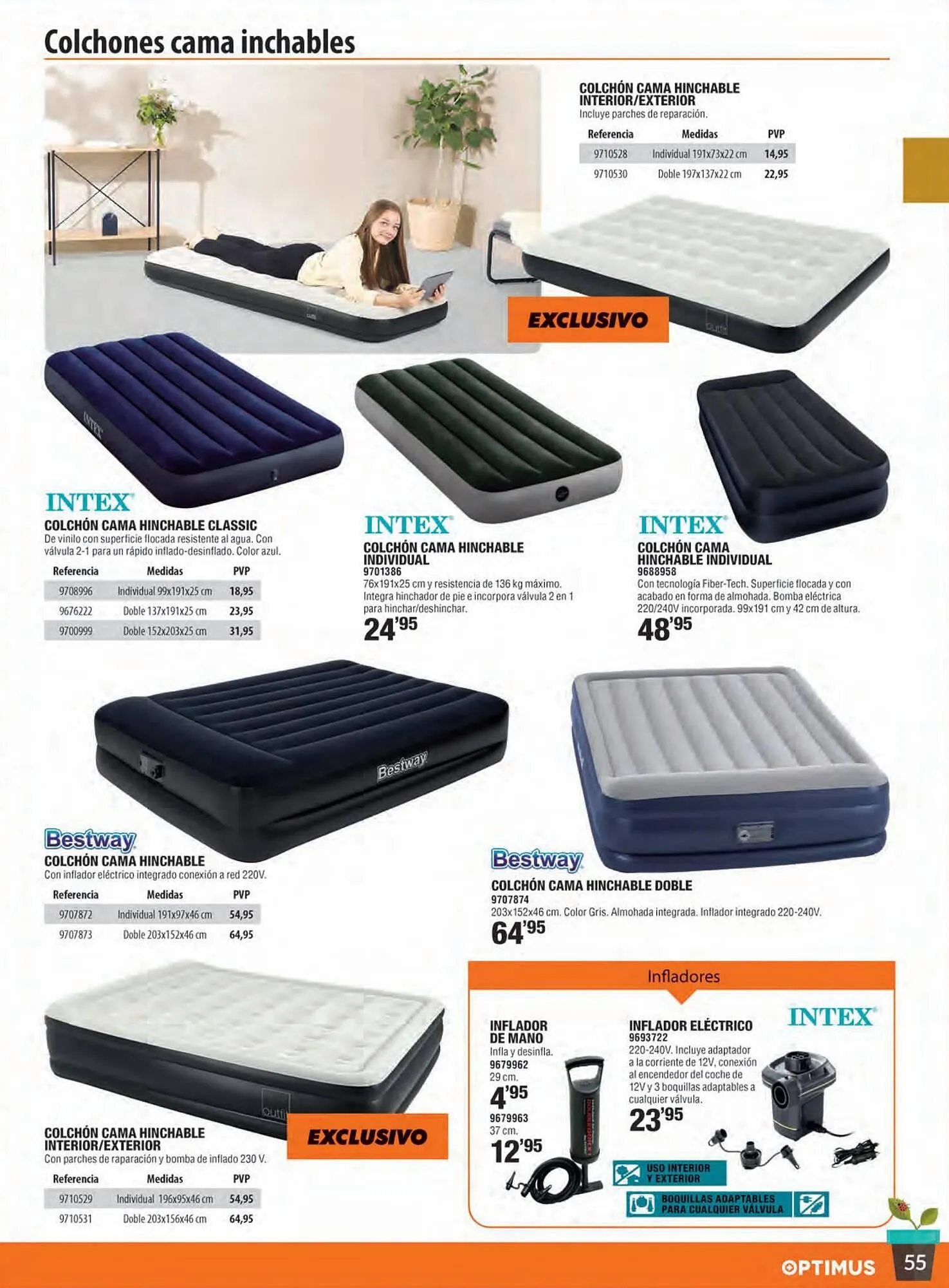 Catálogo de Folleto Optimus 27 de marzo al 31 de agosto 2023 - Página 55