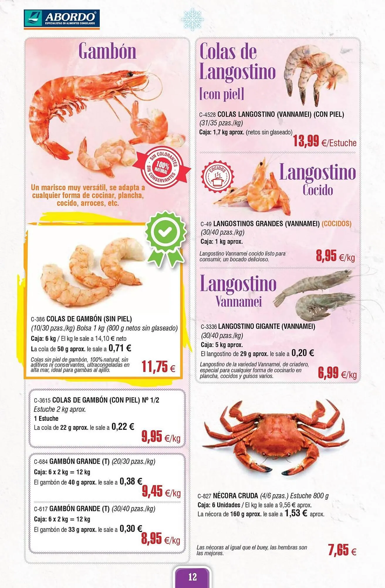 Catálogo de Folleto Abordo 1 de abril al 30 de abril 2026 - Página 12