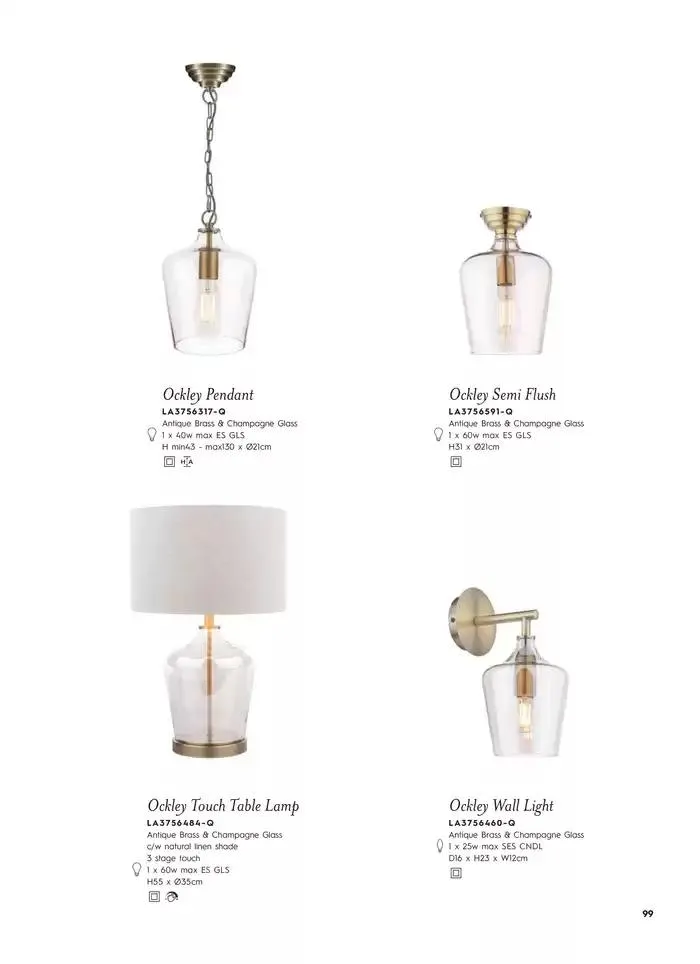 Catálogo de Lighting & Mirror Collection 12 de marzo al 31 de agosto 2025 - Página 101