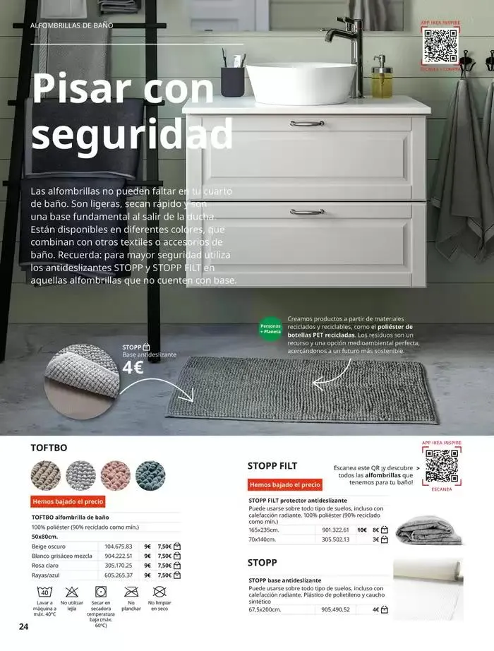 Catálogo de IKEA Catálogo Alfombras 3 de octubre al 31 de enero 2025 - Página 24