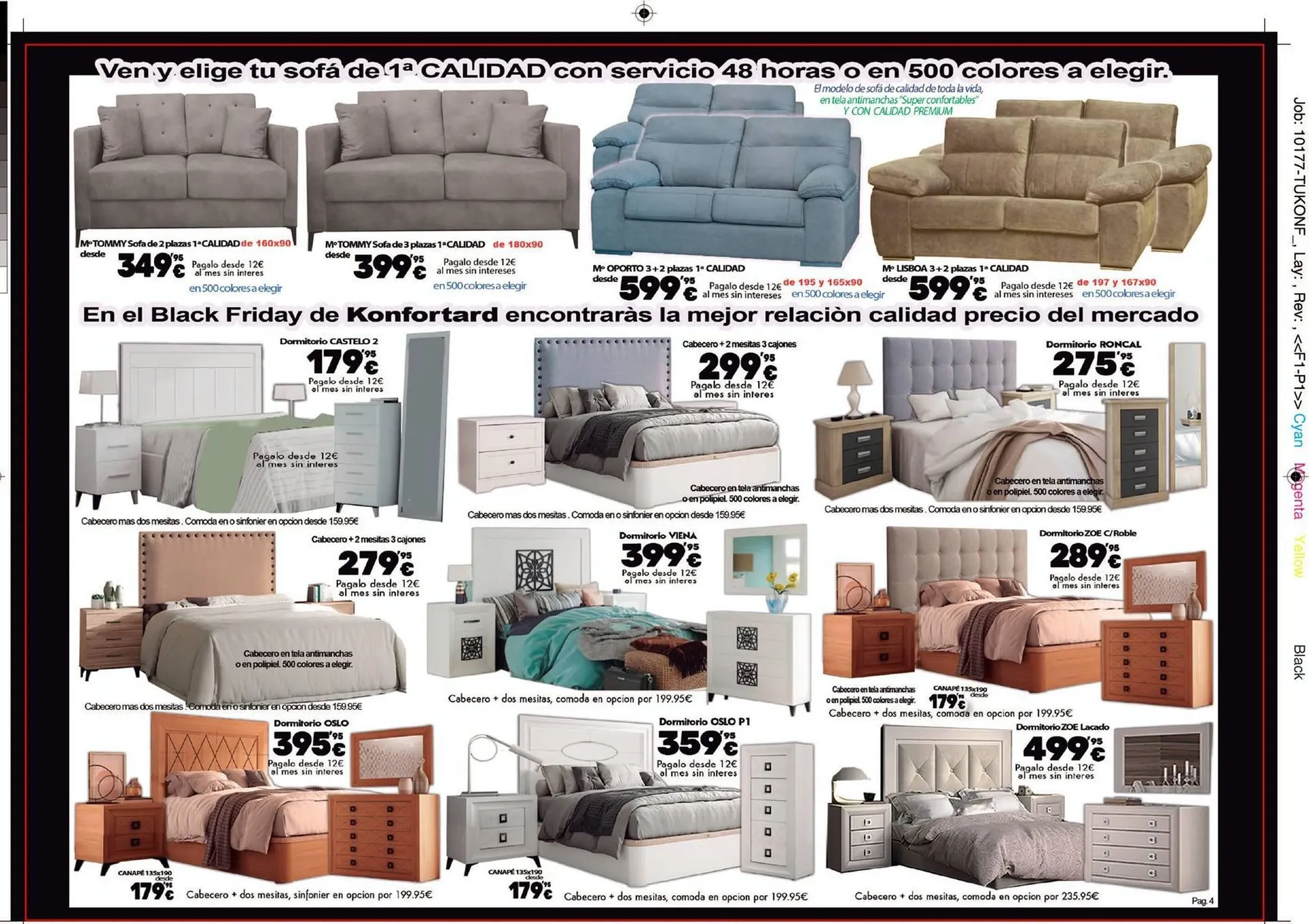 Catálogo de Folleto Konfortard 6 de noviembre al 8 de enero 2024 - Página 4