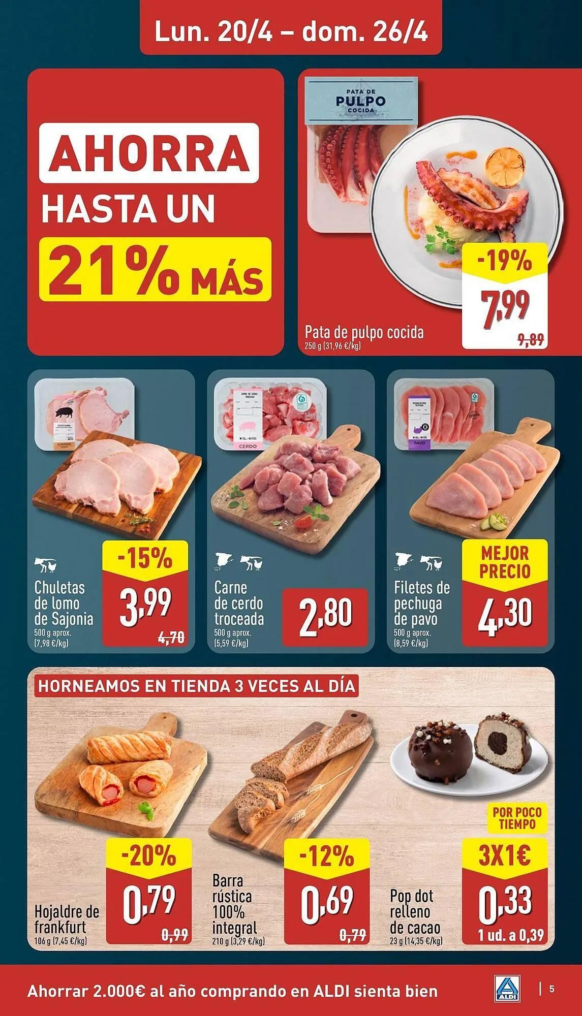 Catálogo de Folleto ALDI 20 de abril al 26 de abril 2026 - Página 5