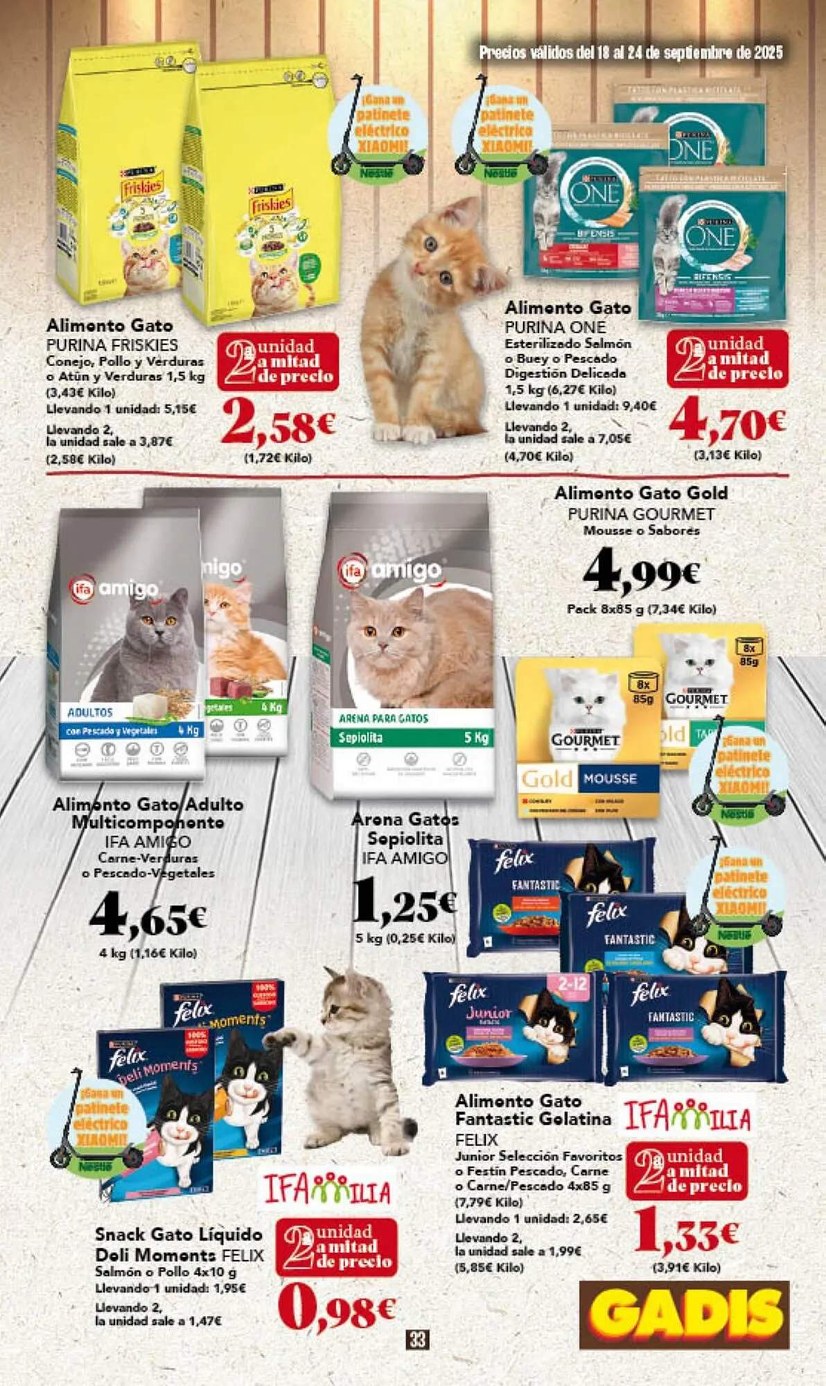 Catálogo de Folleto Gadis 18 de septiembre al 24 de septiembre 2025 - Página 33