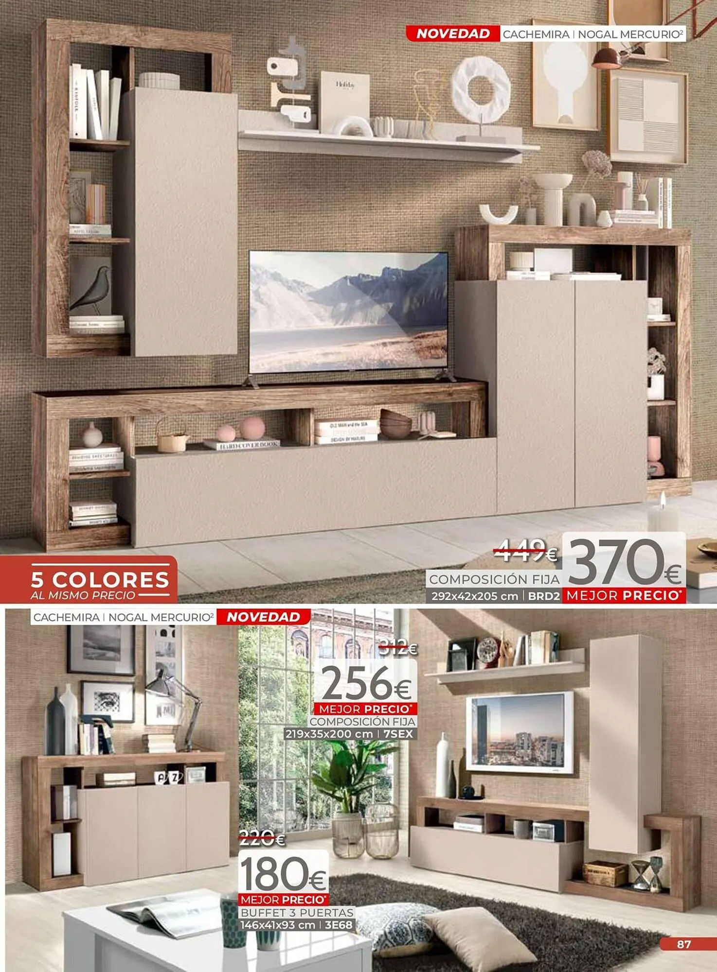 Catálogo de Catálogo Mondo Convenienza 2 de octubre al 28 de febrero 2026 - Página 89