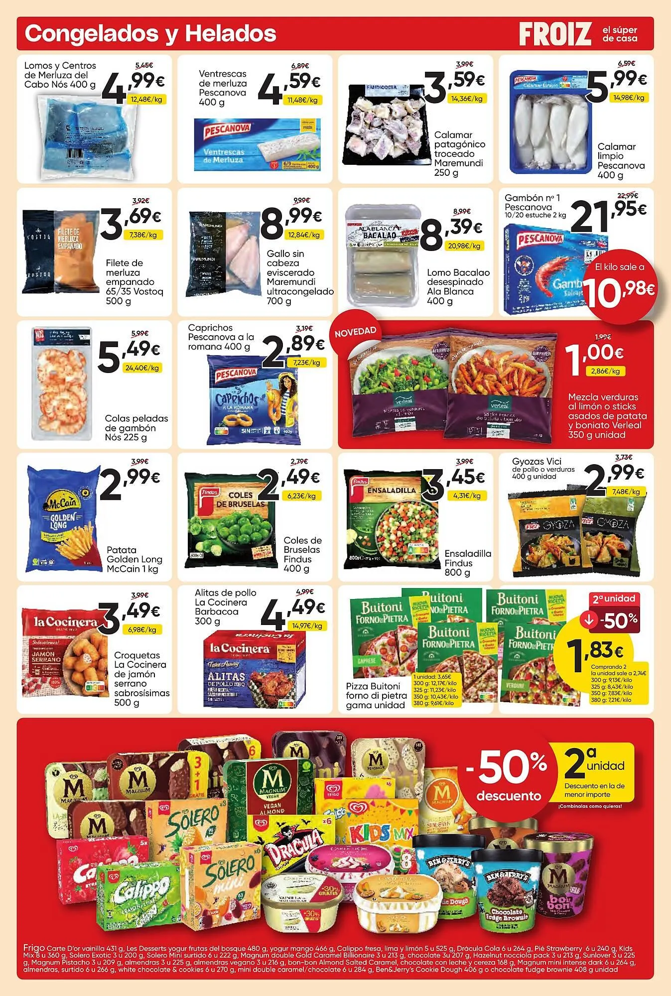 Catálogo de Folleto FROIZ 25 de marzo al 8 de abril 2026 - Página 4
