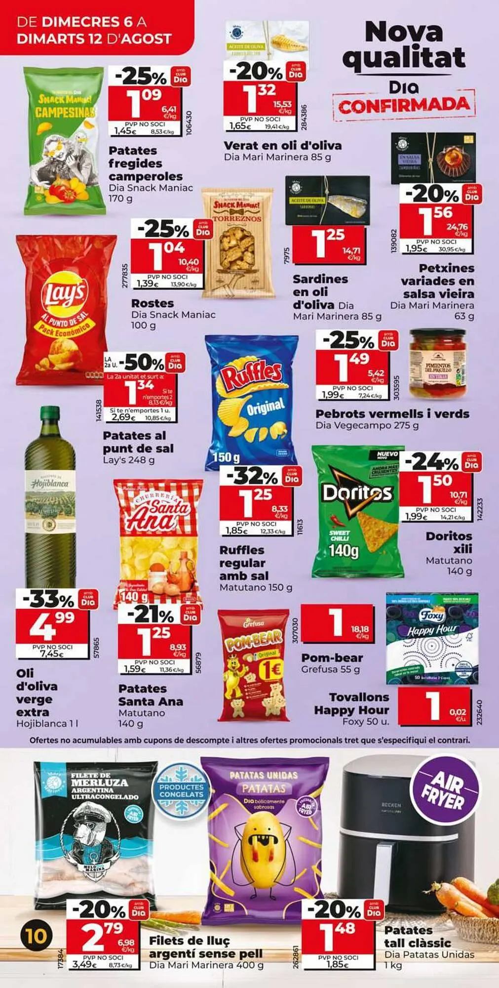 Catálogo de Folleto Dia 6 de agosto al 12 de agosto 2025 - Página 10