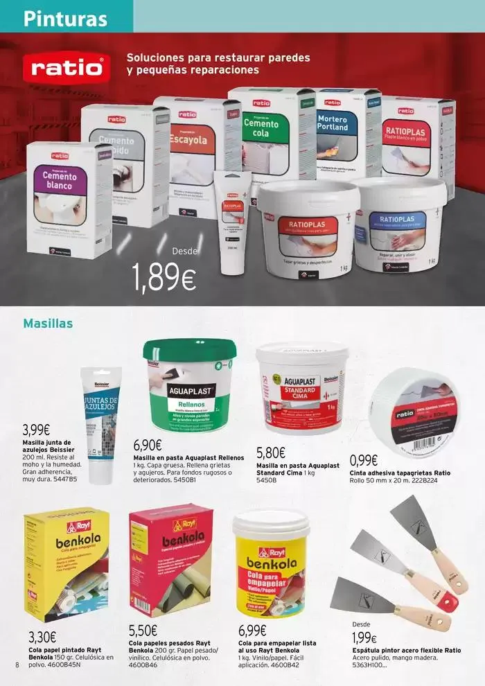 Catálogo de Renovación y mantenimiento del hogar 1 de enero al 31 de diciembre 2025 - Página 8