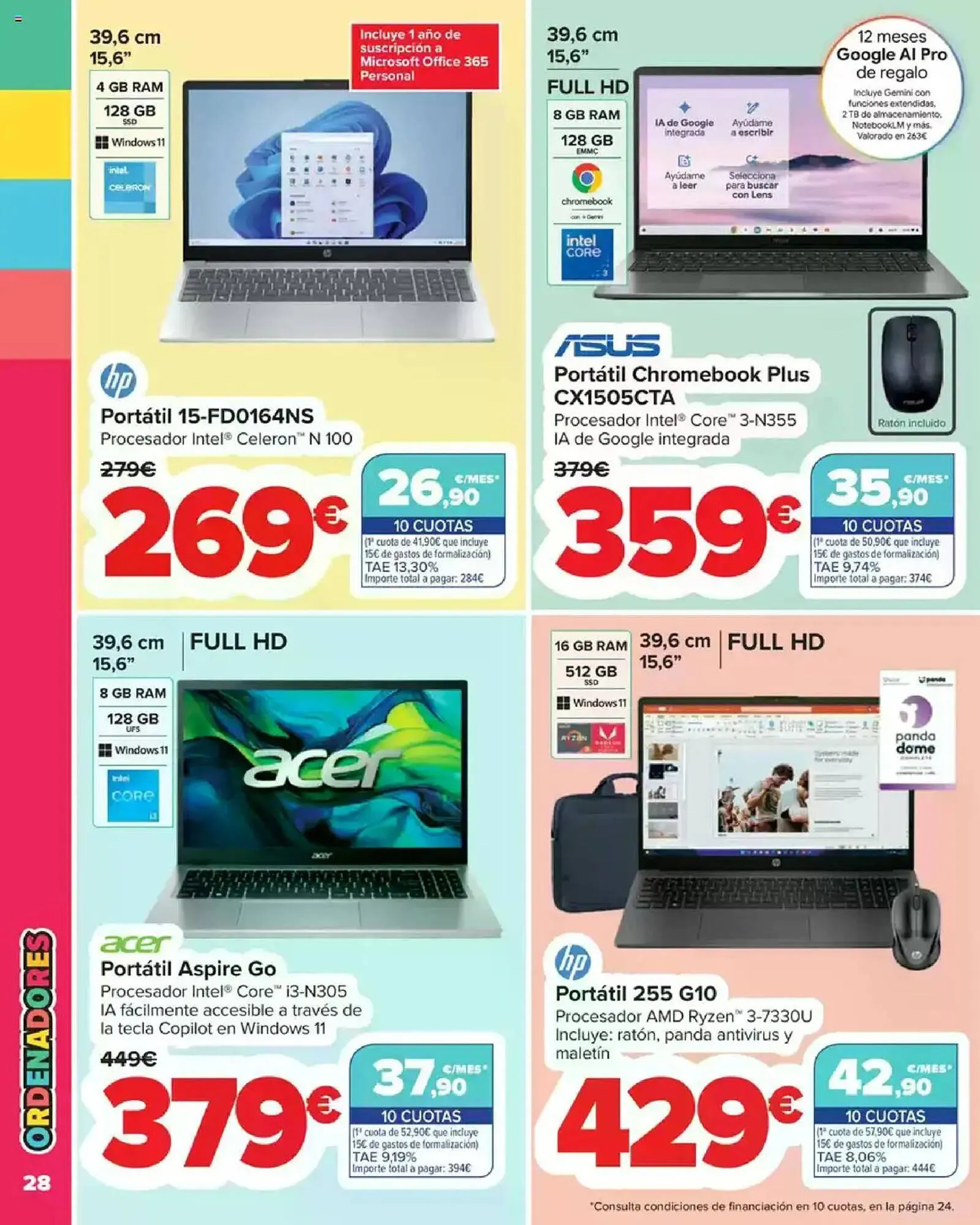 Catálogo de Folleto Carrefour 18 de agosto al 18 de septiembre 2025 - Página 28