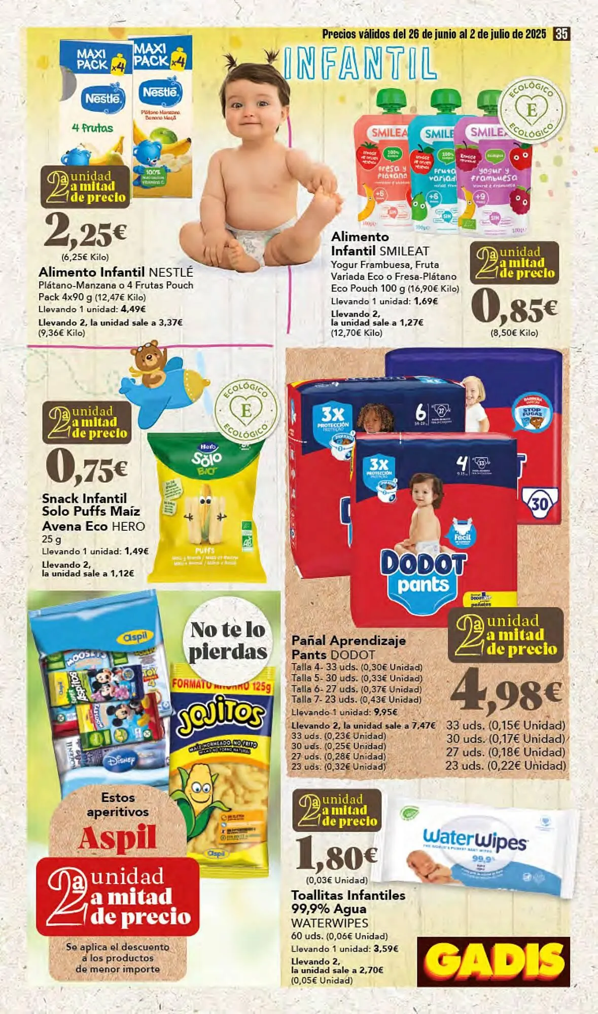 Catálogo de Folleto Gadis 26 de junio al 2 de julio 2025 - Página 35