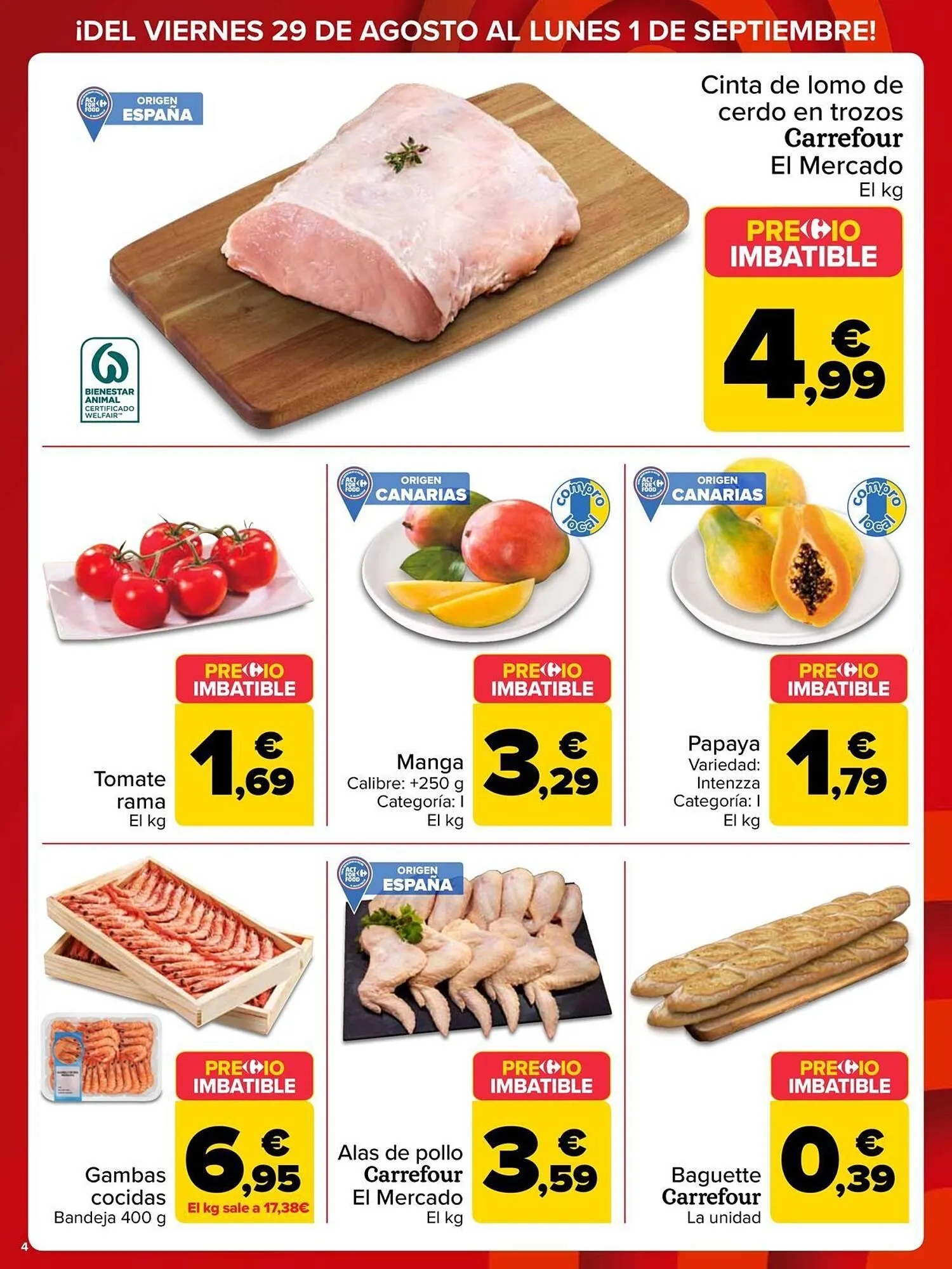 Catálogo de Folleto Carrefour 29 de agosto al 1 de septiembre 2025 - Página 4