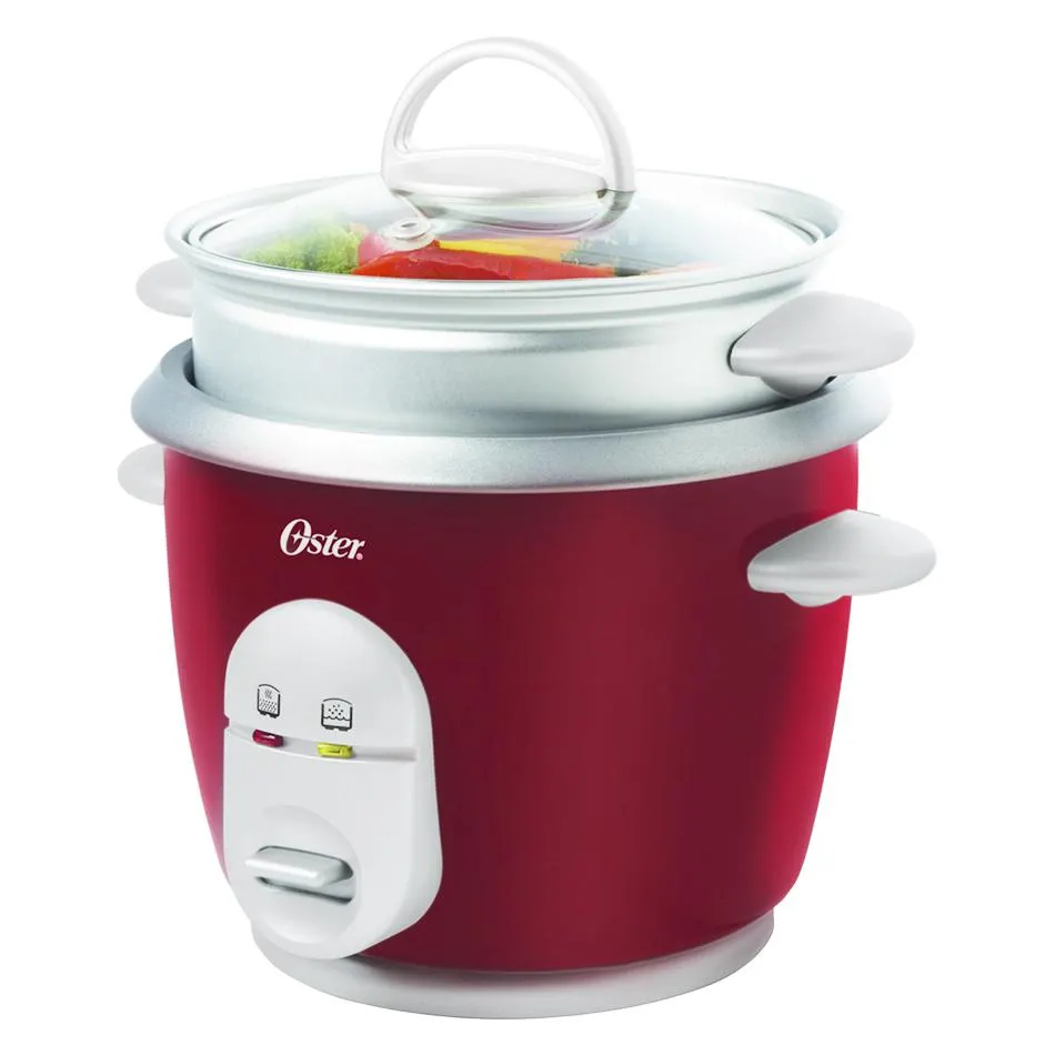 Arrocera Oster 4723 roja de 0,6L