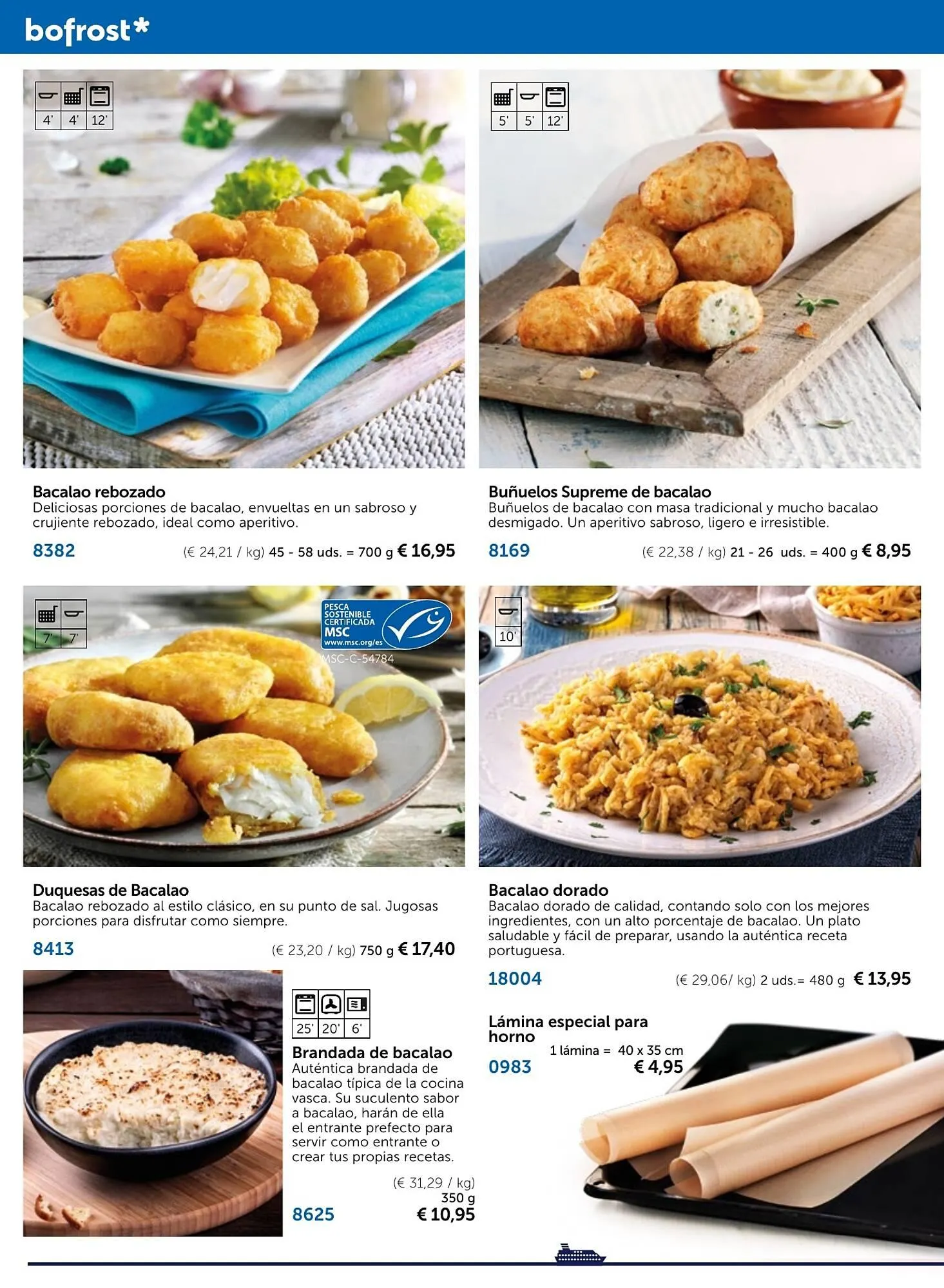 Catálogo de Folleto Bofrost 3 de marzo al 31 de agosto 2025 - Página 34