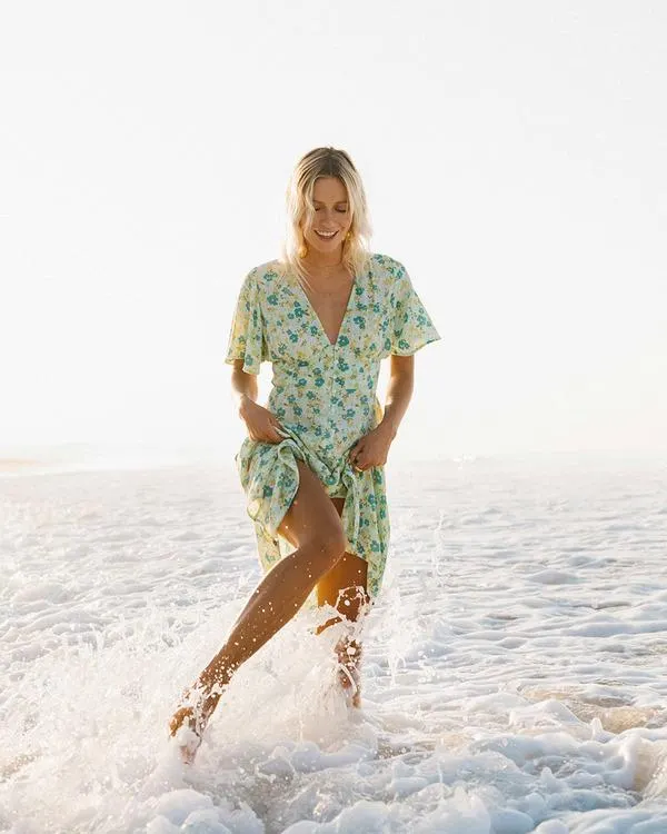 Your Girl - Vestido de Longitud Media para Mujer