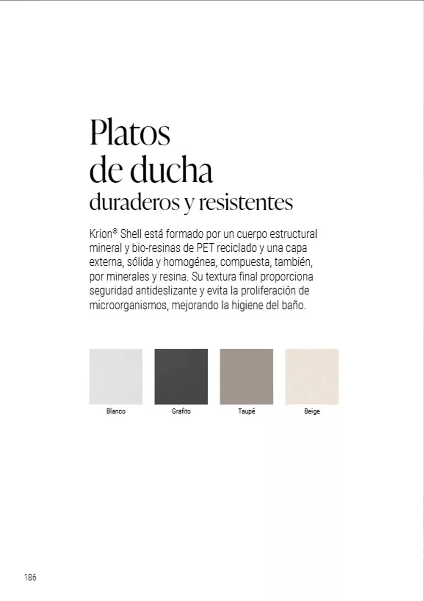 Catálogo de Folleto Porcelanosa 11 de marzo al 31 de diciembre 2025 - Página 188