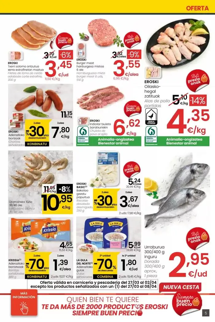 Catálogo de Prezio merkeagoa EROSKI CITY 27 de marzo al 8 de abril 2025 - Página 5