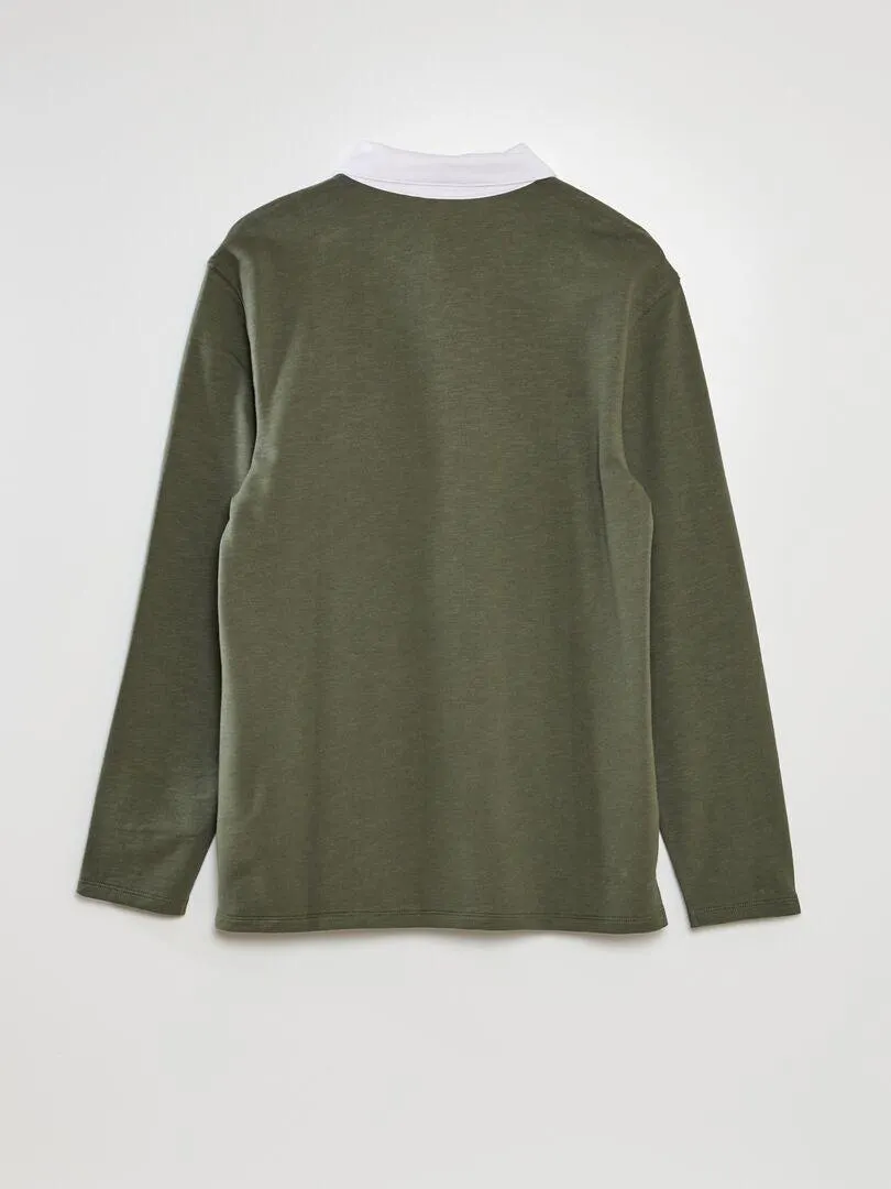 Polo de punto - VERDE