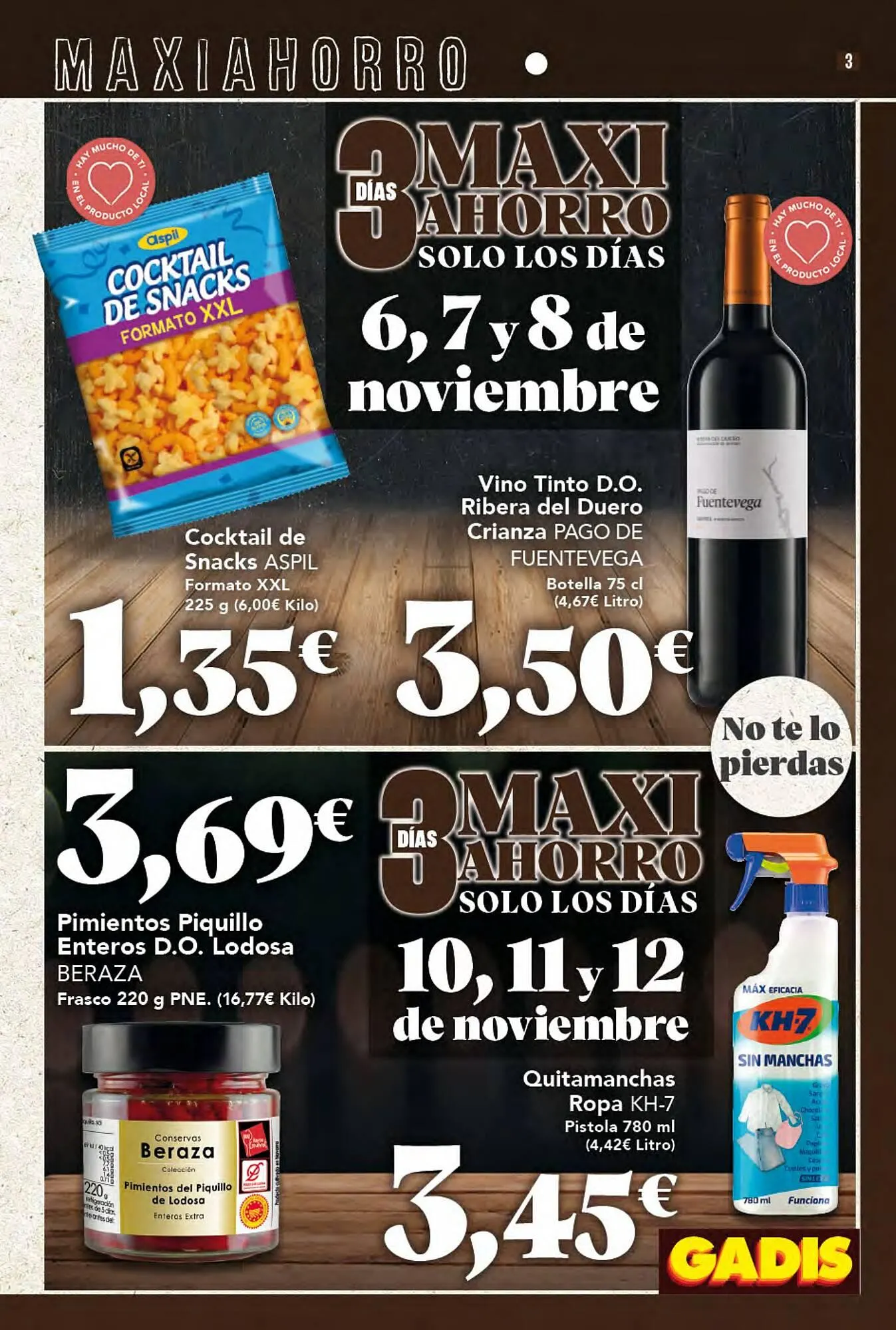 Catálogo de Folleto Gadis 6 de noviembre al 12 de noviembre 2025 - Página 3