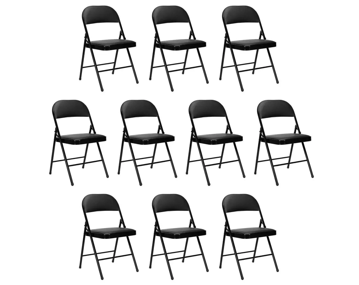 Pack 10 sillas plegables acolchadas o91