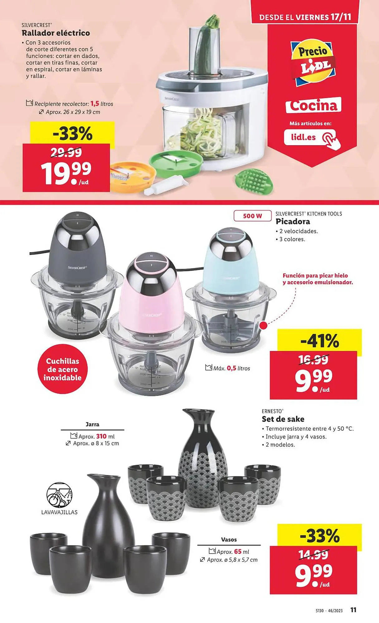 Catálogo de Folleto Lidl 17 de noviembre al 26 de noviembre 2023 - Página 11