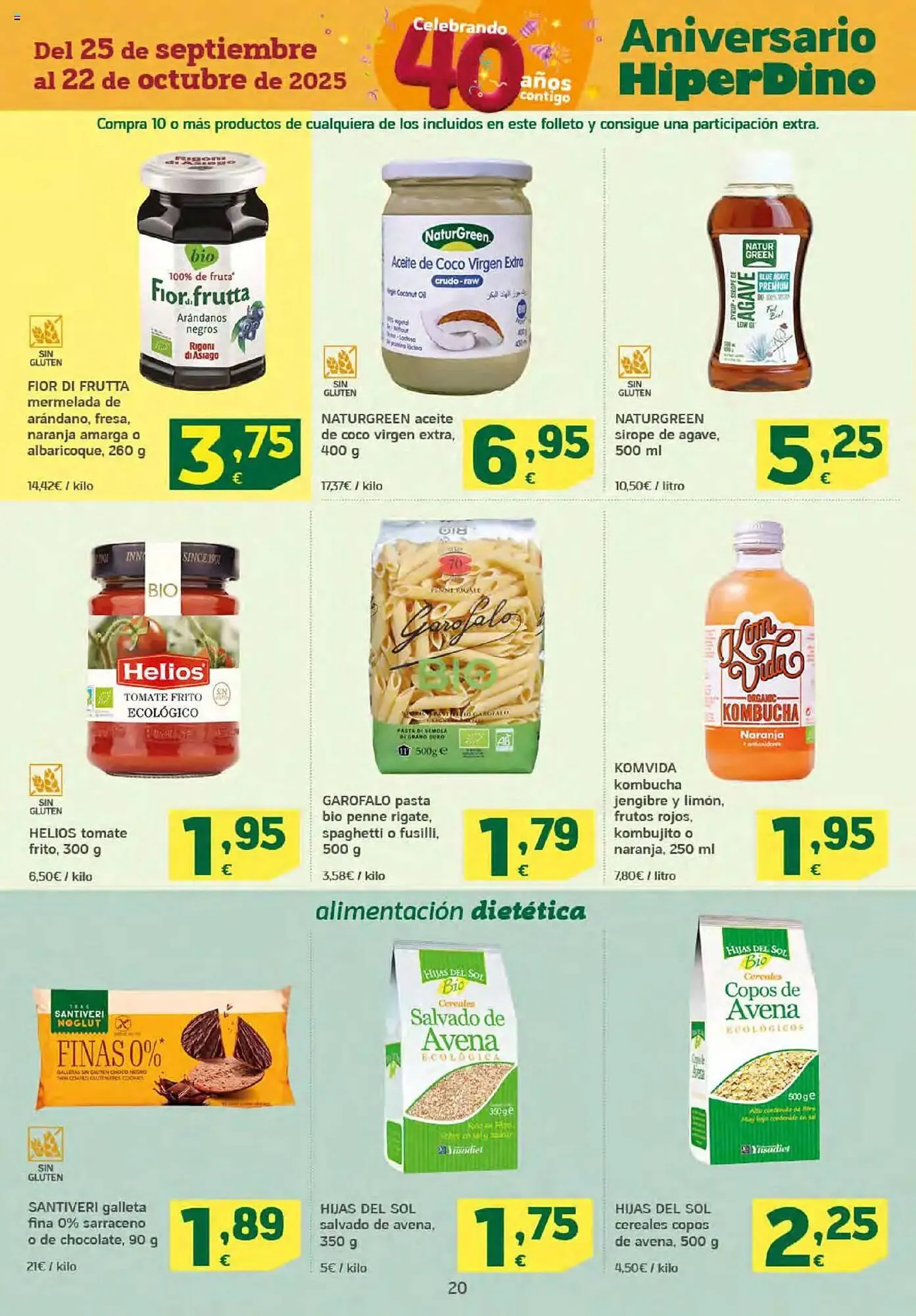 Catálogo de Folleto HiperDino 25 de septiembre al 8 de octubre 2025 - Página 20