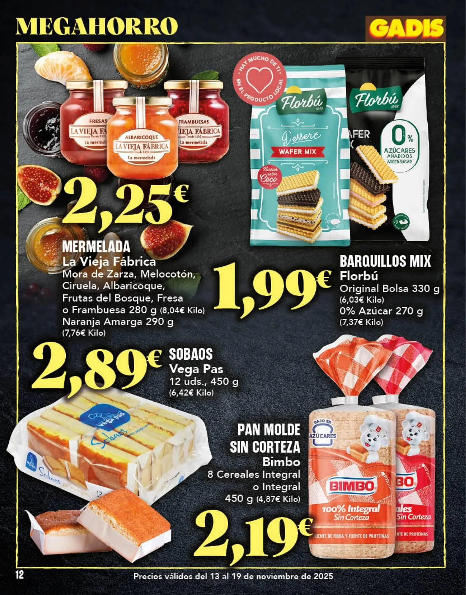 Catálogo de Folleto Gadis 13 de noviembre al 19 de noviembre 2025 - Página 12