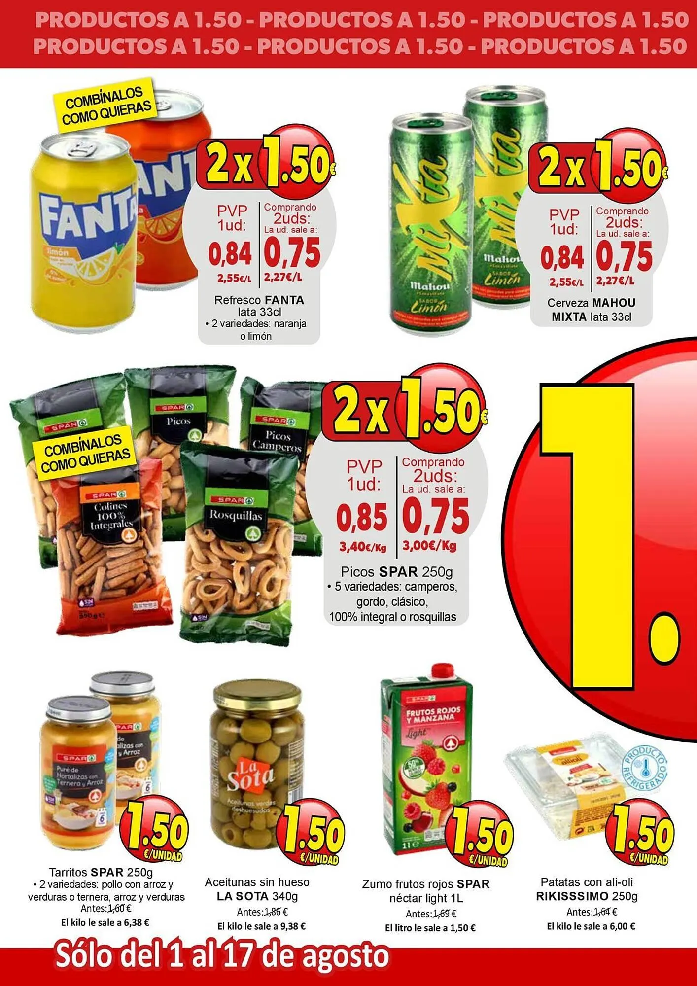 Catálogo de Folleto SPAR 1 de agosto al 17 de agosto 2025 - Página 8