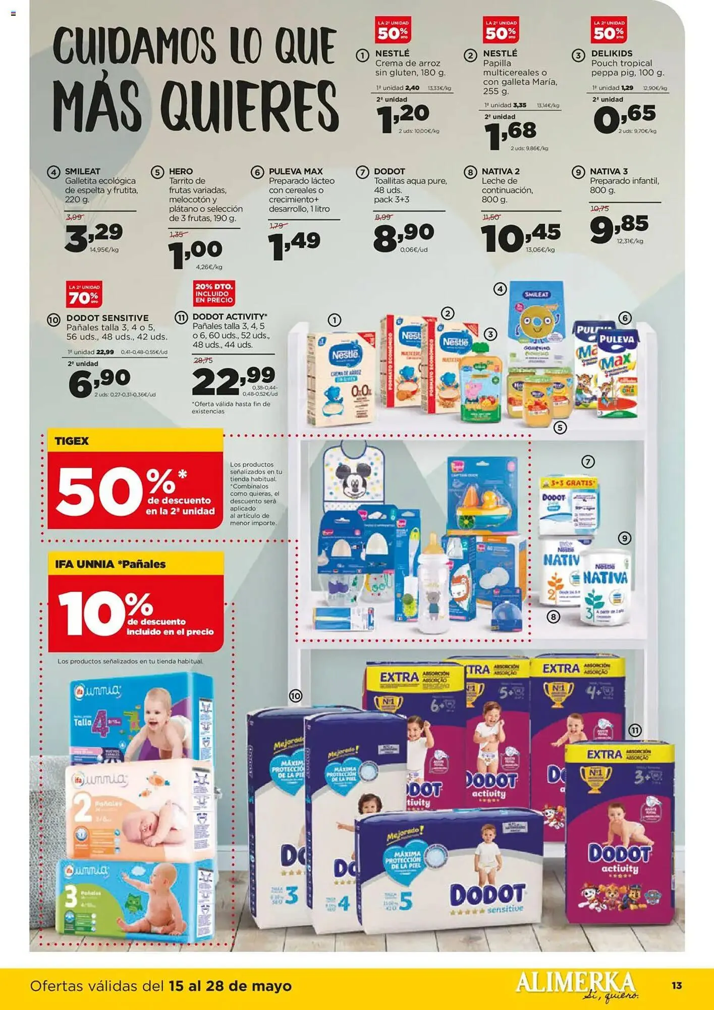Catálogo de Folleto Alimerka 15 de mayo al 28 de mayo 2025 - Página 13