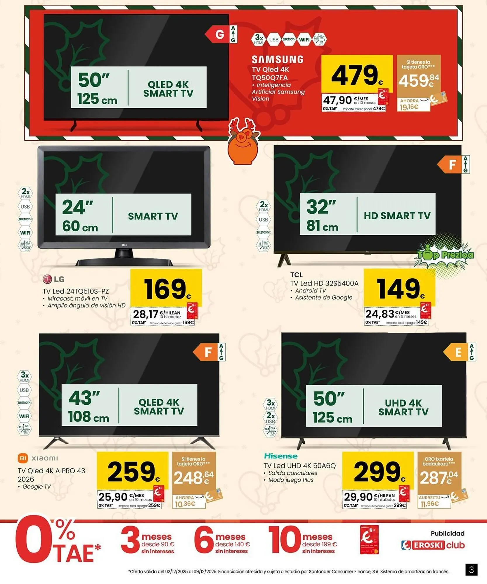 Catálogo de Folleto Eroski 2 de diciembre al 9 de enero 2026 - Página 3