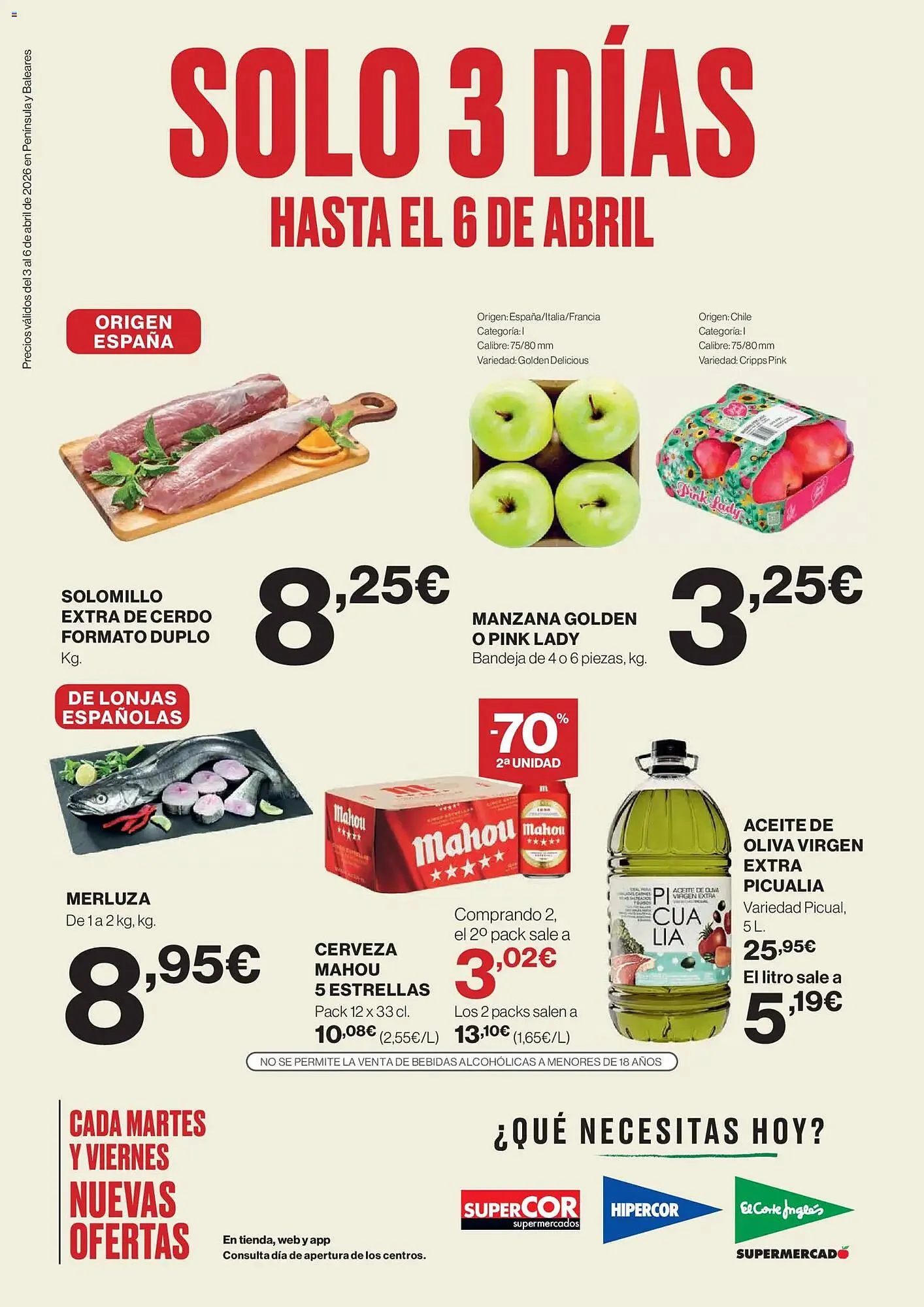 Catálogo de Catálogo Supercor 3 de abril al 6 de abril 2026 - Página 1