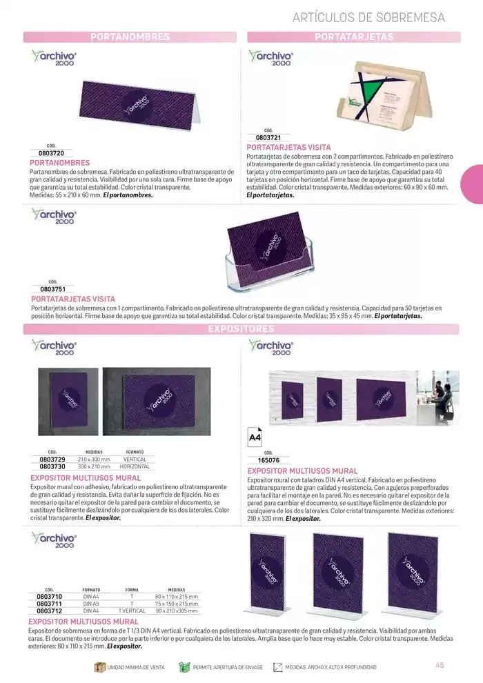Catálogo de CATÁLOGO 2025 ESENCIAL OFICINA 21 de mayo al 31 de diciembre 2025 - Página 47
