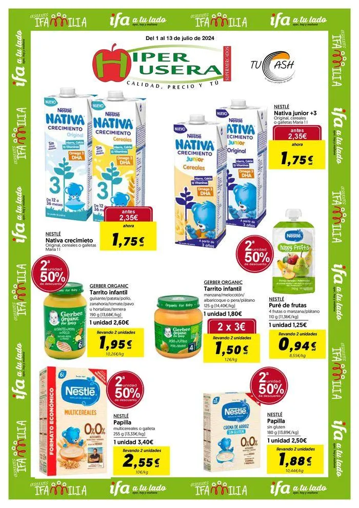 Catálogo de Catálogo Hiper Usera 2 de julio al 13 de julio 2024 - Página 1