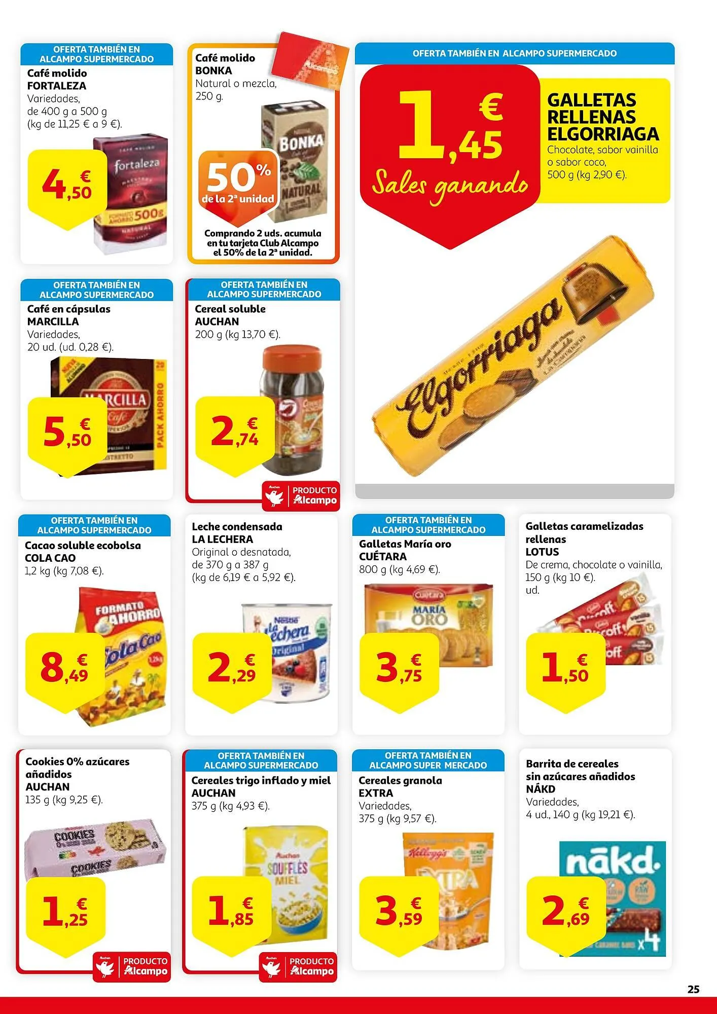 Catálogo de Folleto Alcampo 19 de julio al 31 de julio 2024 - Página 25