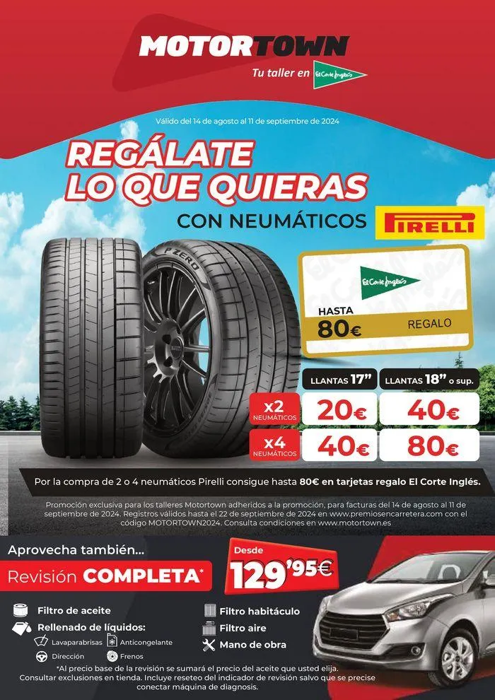 Válido del 14 de agosto al 11 de septiembre de 2024 - 1