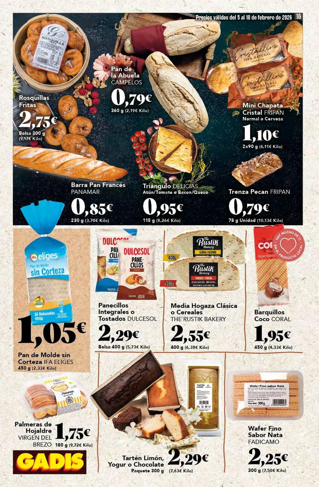 Catálogo de Folleto Gadis 5 de febrero al 18 de febrero 2026 - Página 16